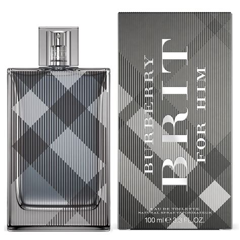 burberry for men 100ml|Burberry brit for him 100ml.